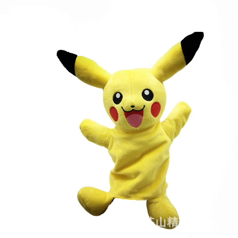 

Pokemon Cartoon Anime figure Pikachu Creative Hand Puppet Toy Parent-child Communication Intelligence Development for Children