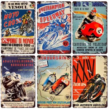 

Southampton Speedway Metal Plate Tin Sign Plaque Vintage Pub Decor Metal Sign Metal Poster Home Decoration Vintage Art Poster