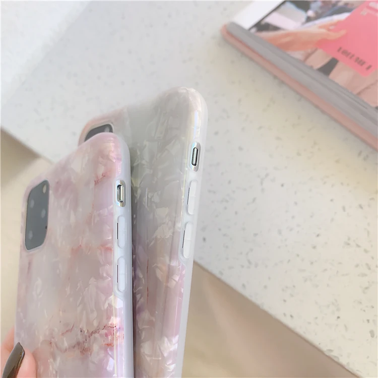 Текстура гранита, мрамора чехлы для телефонов с рисунком "для iphone 11pro max чехол для iphone XR XSMAX фотокамеры мгновенного действия 8 7 6S Plus задняя крышка мягкие чехлы для IMD