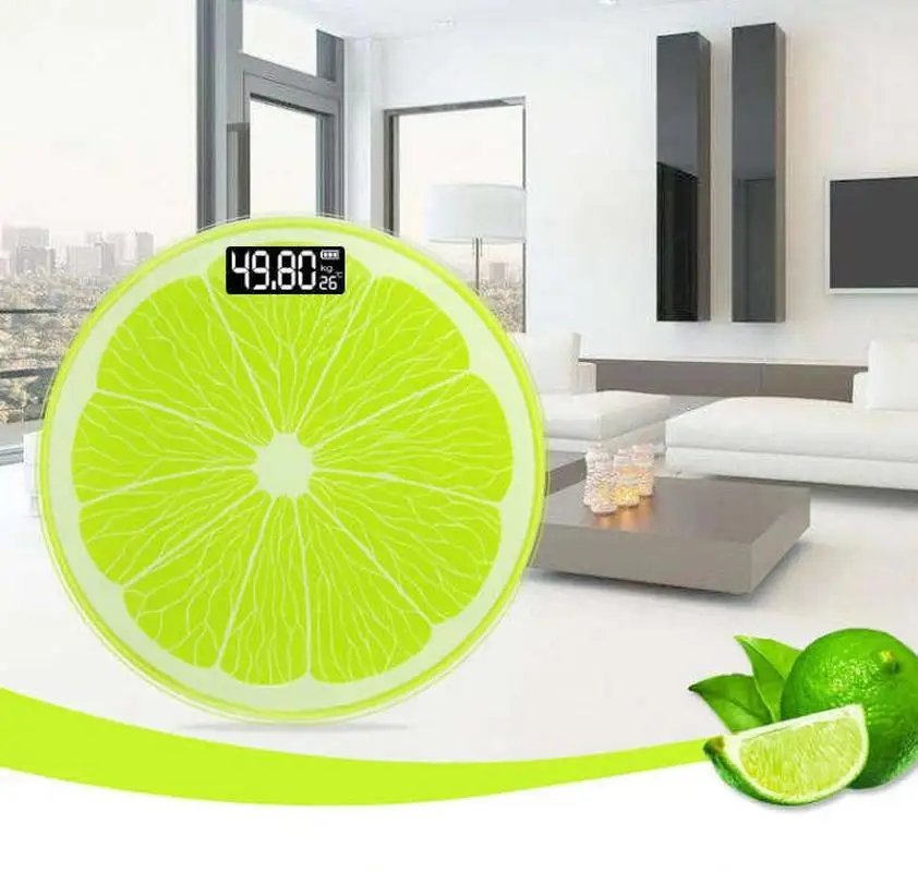 ЖК дисплей Дисплей USB зарядки Ванная комната напольные электронные весы тела Smart