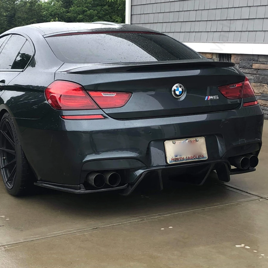 ✨BMW 6シリーズ カーボンファイバー リアスポイラー 送料無料 BMW用 6シリーズ 第3世代 2011-2019 F06 グランクーペ カーボン