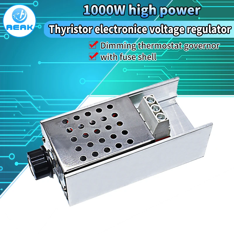 AC220V 10000 W High Power SCR BTA10 Electronic Voltage Regulator Speed Controller Digital Display For Dimming Thermostat | Электронные