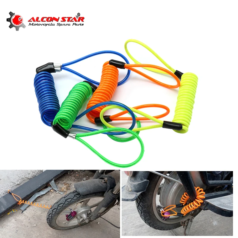 motorcycle security cable