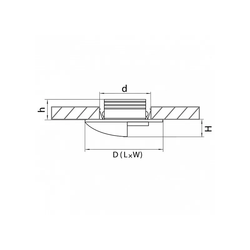 Рисунок 2 - Встраиваемый светильник Lightstar