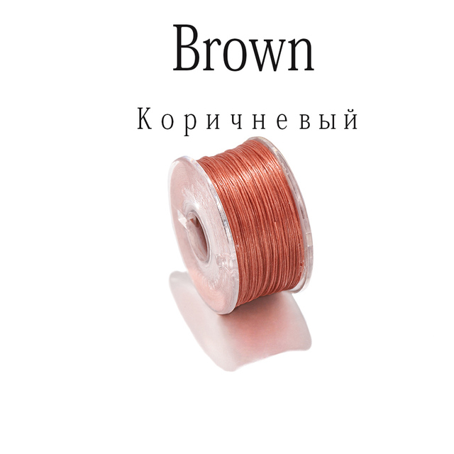 High Quality Seed Beads Cord String Beading Thread For DIY Bracelet Jewelry Making Accessories Supplies (Nonelastic)