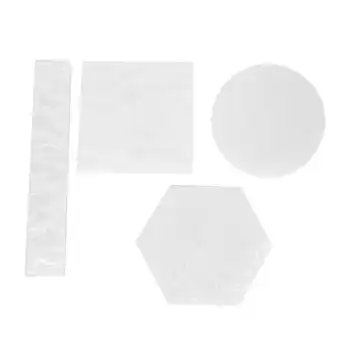 

4 Models Resin Nail Art Plate Painting Gel Color Dish Nail Display Manicure Drawing Board Nail DIY Tool