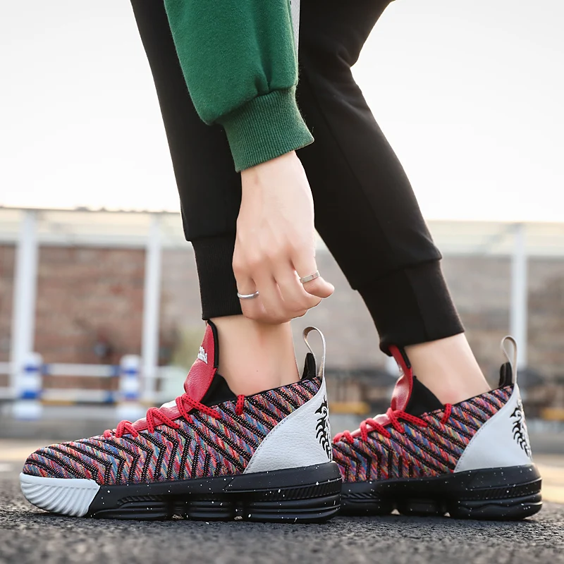 2019 новые мужские баскетбольные кроссовки zapatillas hombre Deportiva Мужские дышащие ботильоны баскетбольные кроссовки спортивная обувь