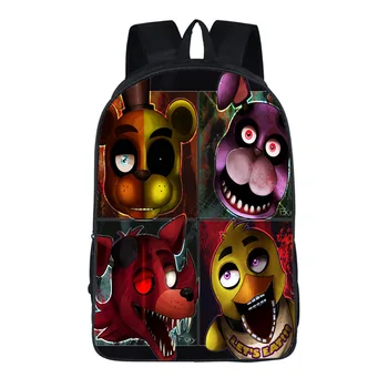 

Five Nights at Freddy Backpack Women Men FNAF School Bags Teenager Kids Bagpack Five Nights at Freddys Bag Children Book Bags