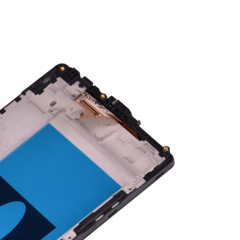 Для LG X power K220DS K220 ЖК-дисплей с кодирующий преобразователь сенсорного экрана в сборе с рамкой