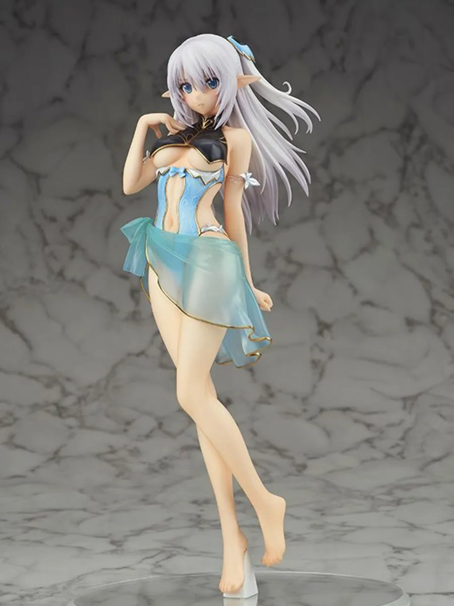 

1/6 Shining One of The Heroines Swimwear Version Anime Sexy Girl PVC Bikini Ver. Item R18+ Dress Up Action Figure Model Toy BOX
