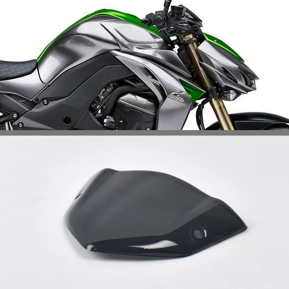 Parabrisas Doble Burbuja Para Kawasaki Z400 (2018-2023) - Protector Frontal, PC, Negro, Mejora Conducción