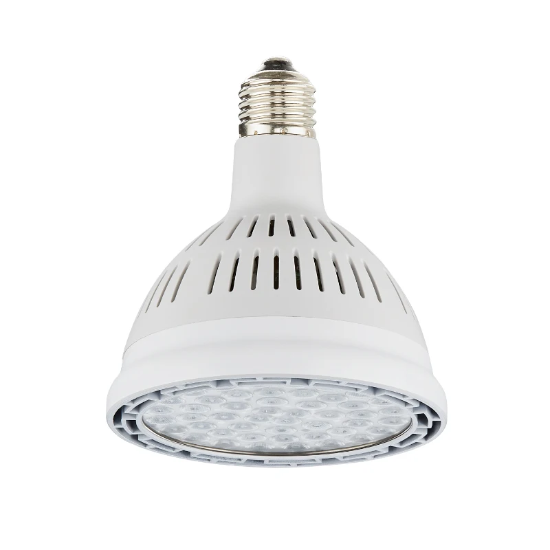 Whit цветная лампа 55 Вт Super power PAR38 светодиодный прожектор 5100lm-5500lm, E27 E26 база