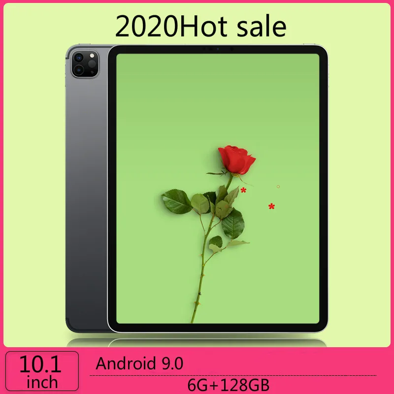 2021 nueva 10,1 pulgadas GameTablet 6G + 128GB 10 Octa Core tarjeta SIM Dual teléfono 3G/4G a Wifi Bluetooth GPS tabletas