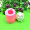 3D DIY Silicone Fondant Owl Mold Cake Mould Cupcake Cartoon Soap Molds Cookie Craft Chocolate Baking Tool Kitchen Accessories ► Photo 2/6