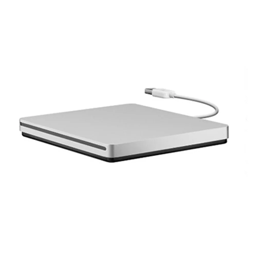 USB внешний привод CD RW горелка DVD Оптический рекордер портативный для MacBook Air Pro iMac