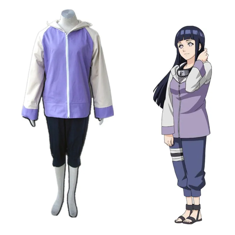 

Anime Naruto Shippuuden Hinata Hyuga 2nd Generation Full Combo Set Cosplay Costume Sportswear NARUTO Hoodies & Sweatshirts