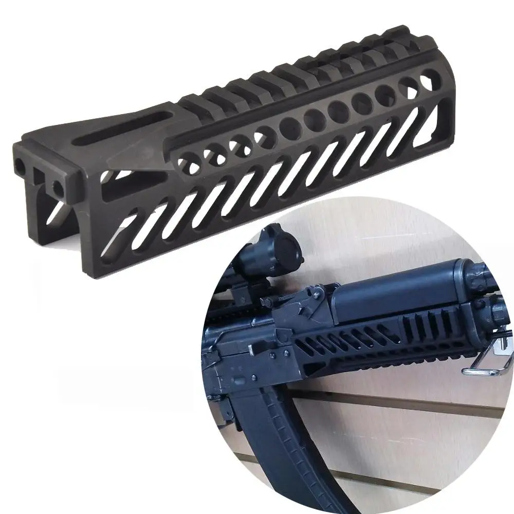 

6.5 Inch Tactical Gun Rail System GripExtend Picatinny Rail Handguard Cover for AK47 b10 Rifle Scopes Hunting Shooting