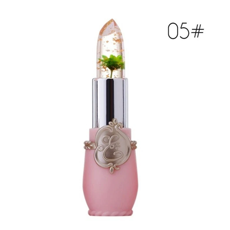 Temperature Discolor Lipstick Lip Gloss 6 Color Flower Waterproof Lasting Moisturizing Jelly Lipstick Lady Lipstick Cosmetics