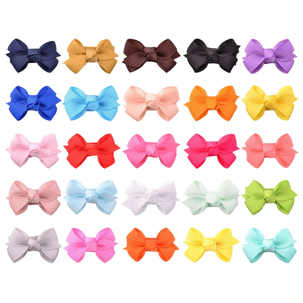 Silicone Anti-lost Chain Strap Adjustable  10pcs/lot 4 CM Mini Solid Color Grosgrain Ribbon Bows Toddler Hair Clips Cute Princess Bangs Hairpins DIY Clothing Decoration child safety seat Baby Accessories