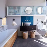 DOOKOLE 3 Pieces Bathroom Hardware Set, Matte Black 304 stainless steel Towel Rack Toilet Paper Holder Robe Towel Hook 6