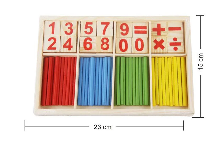 Математика просветить все деревянные с числами расчет игра Коробка интеллект с числами стержень Сюэ xi bang поддержка Глобальный