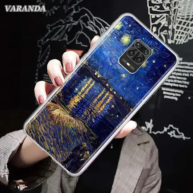 Van Gogh Paintings Silicone Case Couqe For Xiaomi Redmi Note 9S 8T 7 8 9 Pro Max Redmi 9 8 8A 7 7A 9A 9C Soft Clear Phone Cover S02