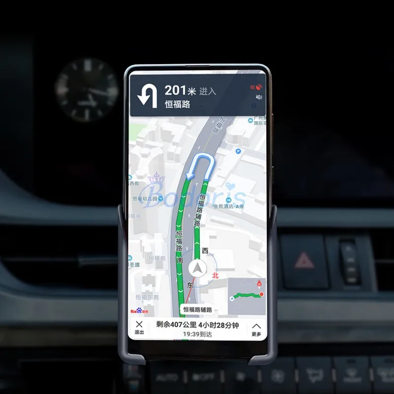 Автомобильный держатель для мобильного телефона gps на вентиляционное отверстие для Toyota LC Land Cruiser 200 FJ 100 Аксессуары для стайлинга автомобилей