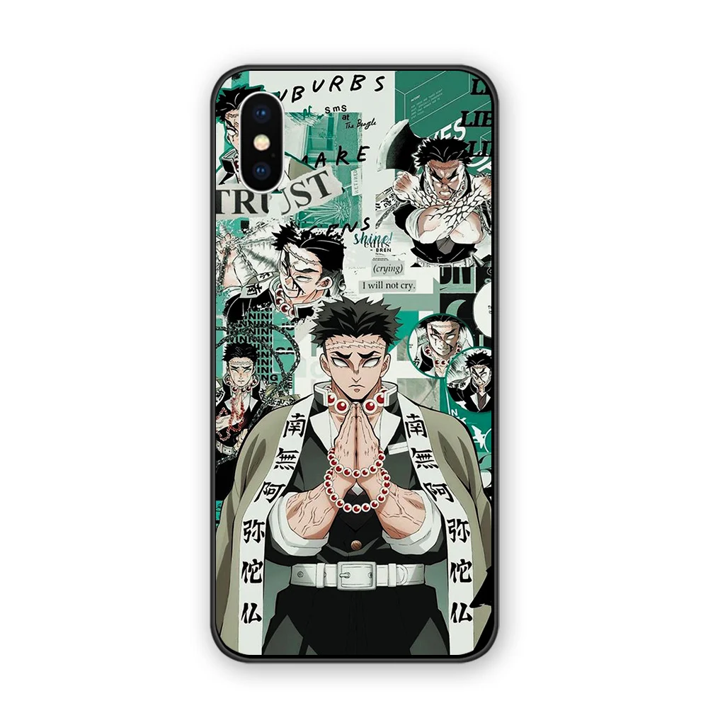 12255 Kamado Nezuko Kimetsu no Yaiba Demon Slayer чехол для телефона чехол для iPhone 5 5S SE 6 6S 7 8 X XS XR 11 Pro Max силиконовый чехол из ТПУ - Цвет: 12255