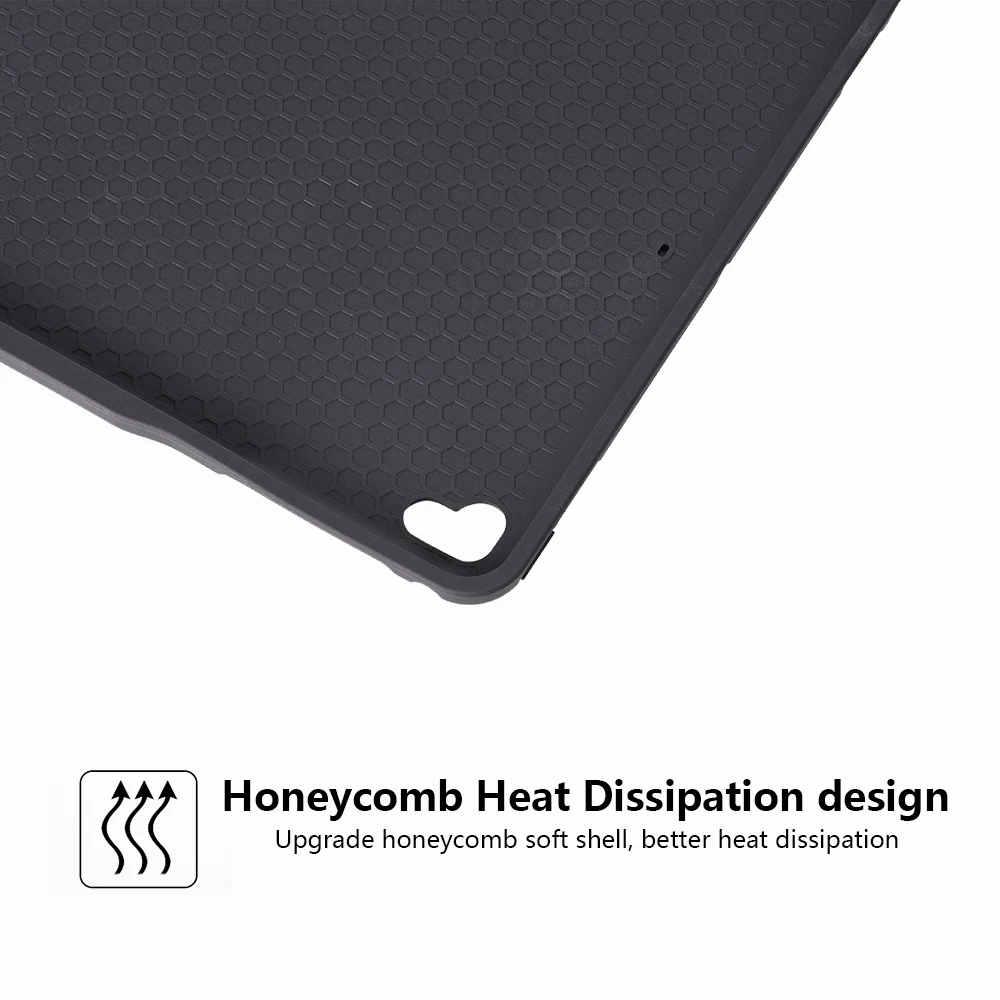 Чехол для iPad 9 7 2017 2018 Air2 Pro с сенсорной панелью и держателем карандашей тонкий