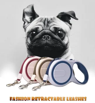 

New High-Grade Stable Durable 3 Meter Automatic Retractable Dog Traction Rope Leashes Pet Leads