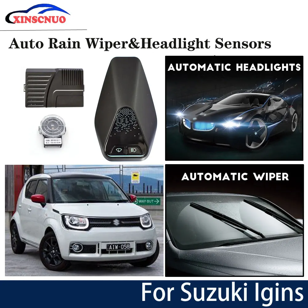 

Car smart wiper sensor and headlight sensor For Suzuki Ignis 2018 2019 Automatic driving assistant System