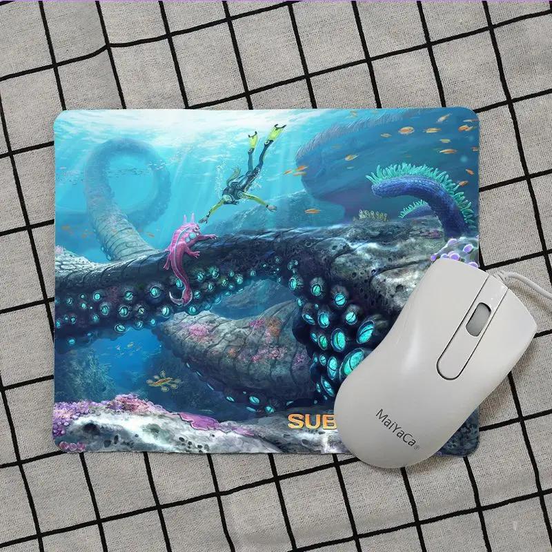 Maiya высокое качество Subnautica силиконовый коврик для мышки игра Топ продаж подставка под руку мышь