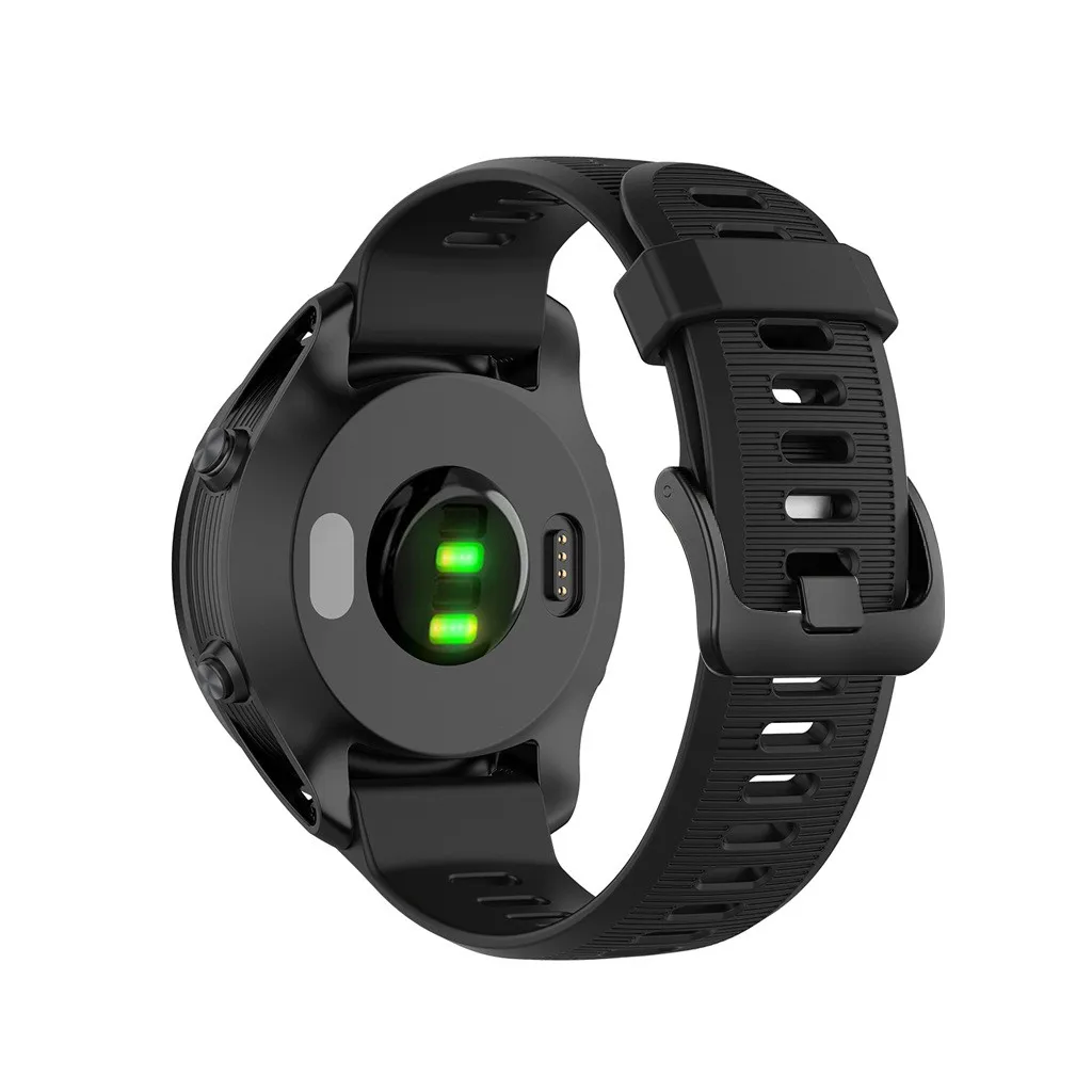 Ouhaobin силиконовый ремешок для Garmin Forerunner 945/935/Fenix 5/Plus силиконовый сменный ремешок 22 мм аксессуары для браслетов