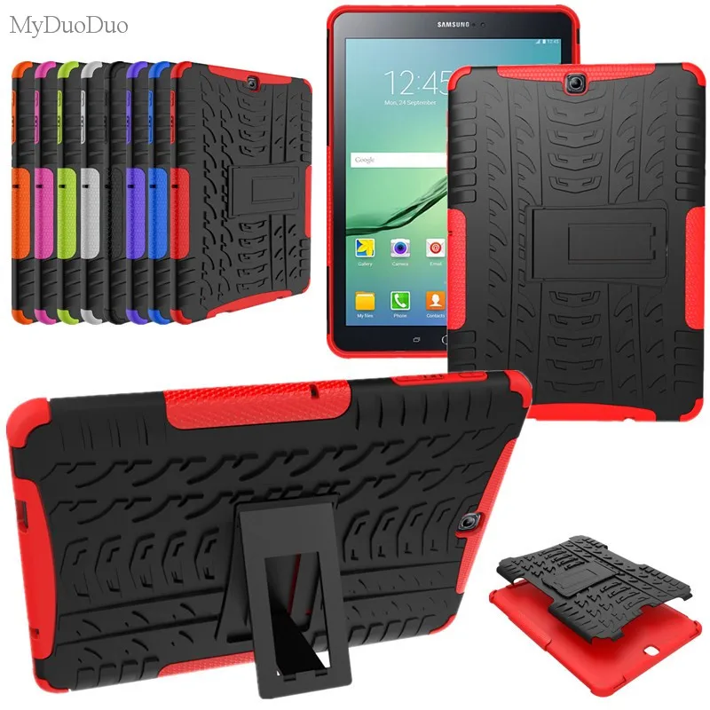 Armor Dazzle Impact Heavy Duty KickStand Tablet Case For Samsung Galaxy Tab S2 9.7" T810 T815 Hard Back Cover Protector Shell |
