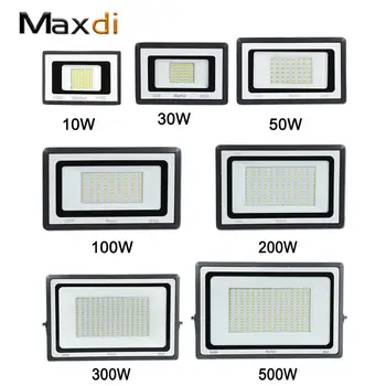 

LED spotlight 10W 30W 50W 100W 200W LED floodlight LED searchlight 220V Ip65 outdoor garden street square floodlight lighting