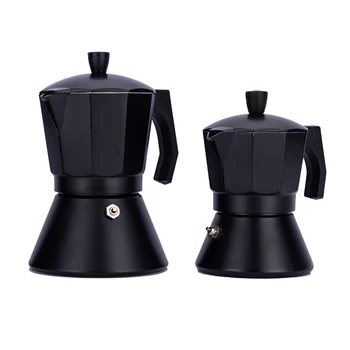 

Italian Espresso Latte Cafetiere Coffee Maker 3/6 Cup Percolator Mocha Latte Coffee Maker Moka Percolator Pot For Kitchen cocina