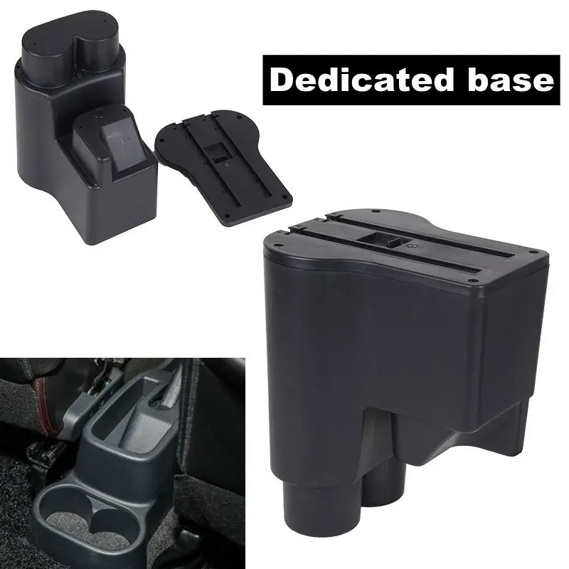 Kaufen Armlehne box Für Daihatsu sirion USB Lade heighten Doppel schicht zentralen Speicher inhalt tasse halter aschenbecher auto zubehör