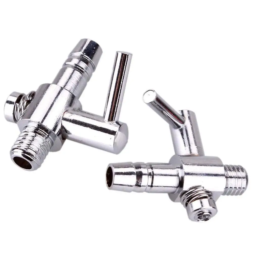 

Distributor Aquarium Stainless Steel Lever Fish Tank Accessories Oxygen Air Control Flow Durable Pump Splitter O9Y6