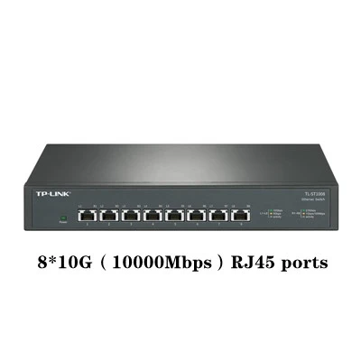 Tp-link tl-st1008 All 10 Gigabit Ethernet switch 8*10gbps RJ45 port Network  Plug