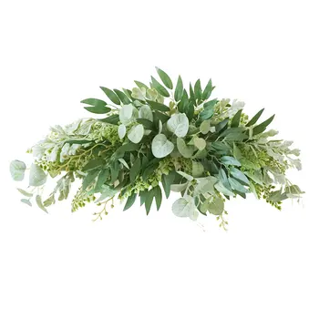 

Door lintel fake flower leaf home wall decoration hanging flower artificial garland simulation flower door decoration