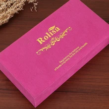 Изготовленная на заказ красивая подарочная коробка картонная перчатка упаковка, тиснение печать обработка упаковочная коробка для консервов(GF-055