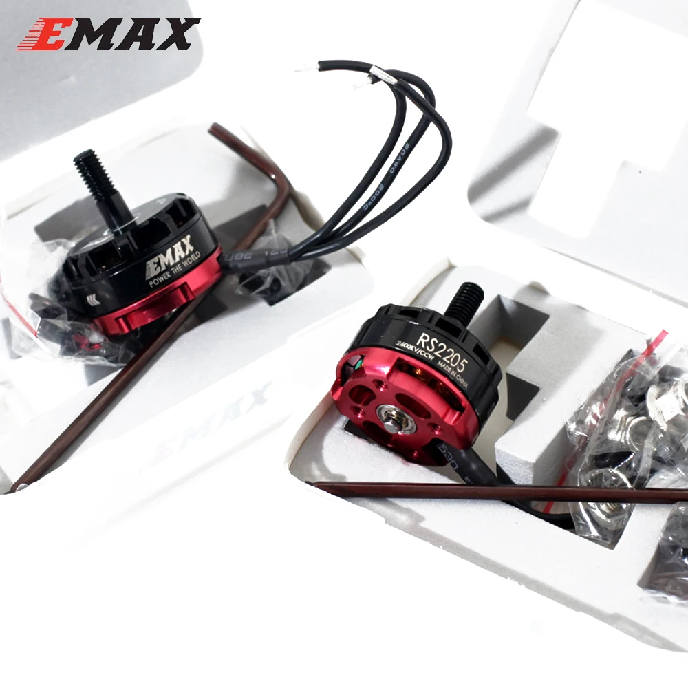 

Emax RS2205 2300KV/2600KV Brushless Motor For QAV200 210 250 FPV Quad Racing QAV R180 220 260 (Include the retail box)