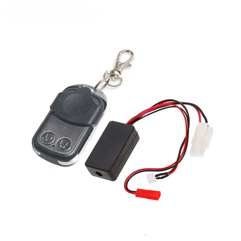 

Wireless Remote Controller Receiver for 1/10 RC Crawler Car Axial SCX10 TRX4 D90 TF2 Tamiya CC01 Automatic Winch Spare Parts