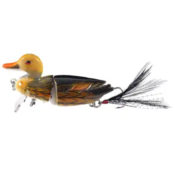 

10cm 11g Duck Fishing Lure Jointed Hard Bait Artificial Lures Pike/Floating Wobblers for Fishing Crankbait Swimbait