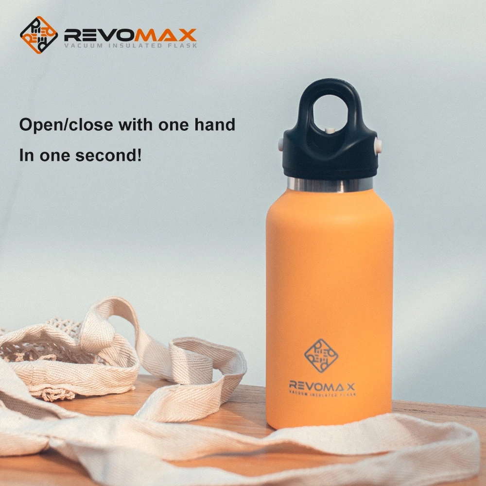 Revomax 473ml / 16oz Twist-free Borosilicate Glass Water Bottle Direct  Drinking Cup With silicone Anti-slip Sleeve - AliExpress
