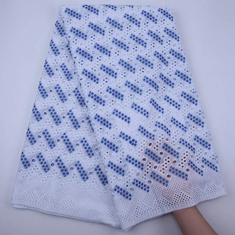 

Хлопковое кружево высокого качества, Африканское нигерийское сухое кружево, ткань, швейцарская вуаль, кружево в Швейцарии для детской одежды S1786