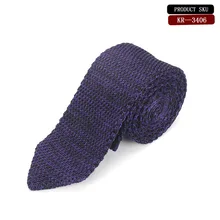 Модный мужской вязаный галстук, галстук, узкий, Повседневный, тонкий, тонкий, тканый
