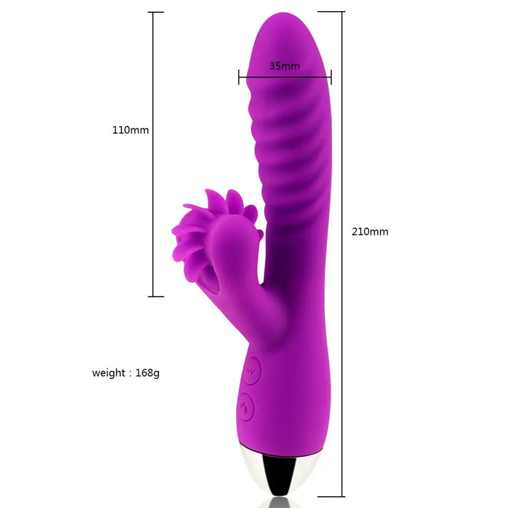 Movconly G Spot Vibrator Clitoris Stimulation Realistic Dildo Vibrator 10 Strong Vibration Rabbit Vibrator Rechargeable Sex Toy
