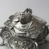 ROSIKING Emboss Alloy Metal Music Box Wind Up and Golden Movement Music Box for Christmas/Birthday/Valentine's Day 5