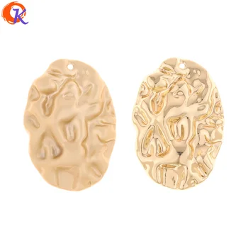 

Cordial Design 50Pcs 23*34MM Jewelry Accessories/Earring Connectors/DIY Making/Plicated Oval Shape/Hand Made/Earring Findings